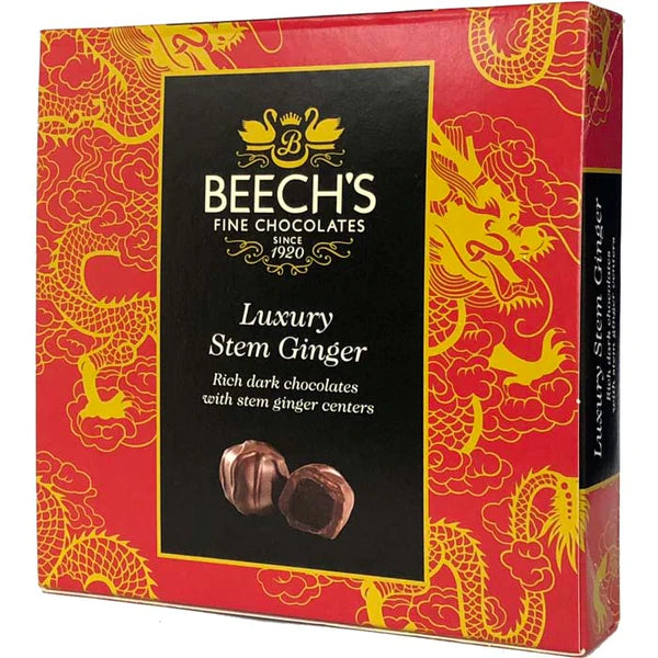 Beech’s Dark Chocolate Stem Ginger - 100g