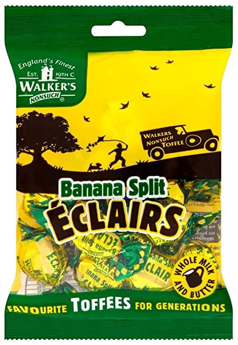 Walkers Banana Split Eclairs