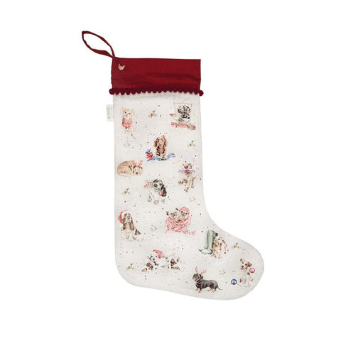 Wrendale Christmas Stocking - A Pawsome Christmas (Dog)