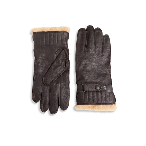 Barbour Leather Utility Glove - Brown