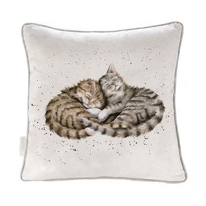 Wrendale Pillow - Sweet Dreams Cats