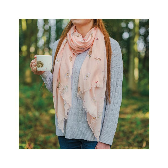 Wrendale Everyday Scarf - Mouse And Daisy