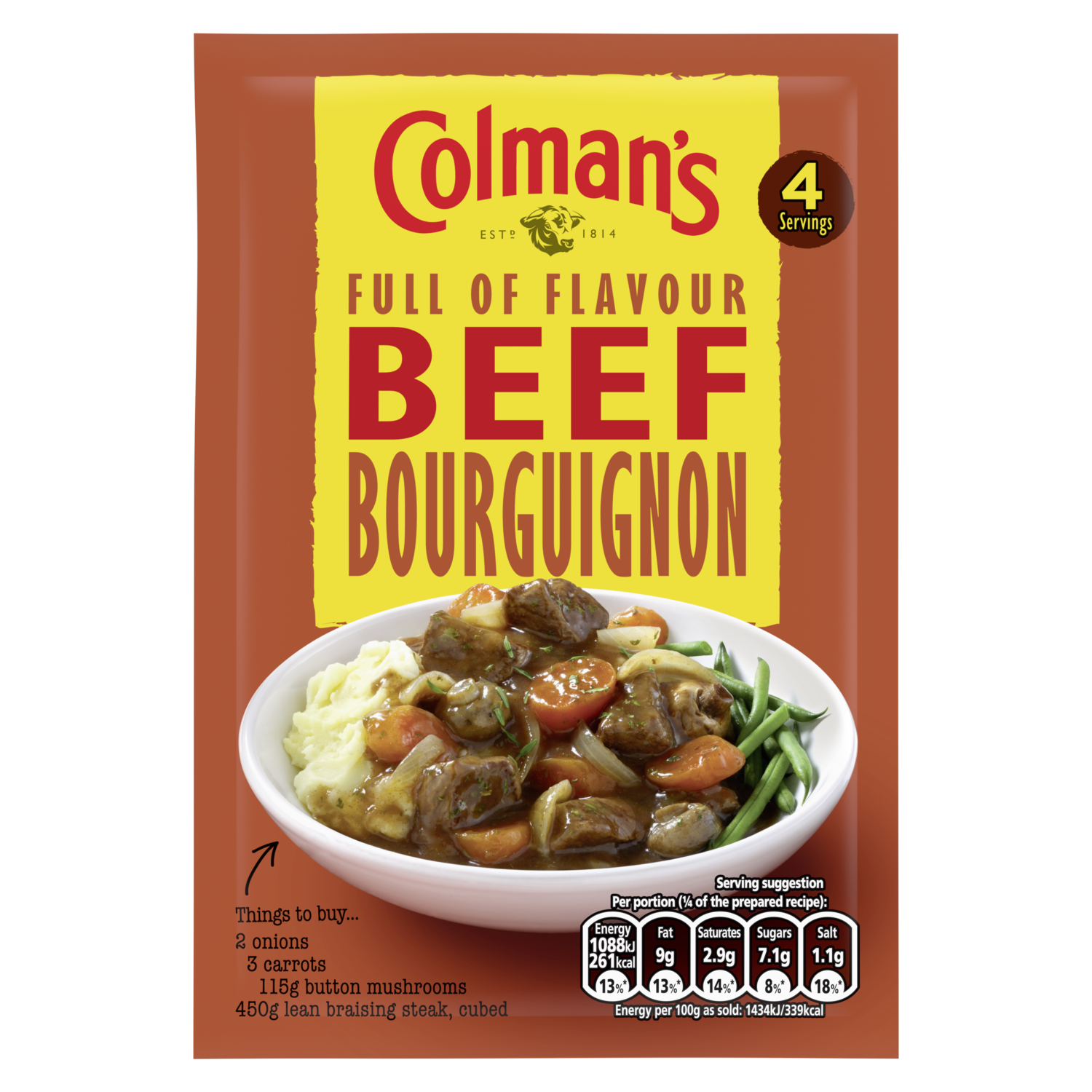 Colman's Beef Bourguignon