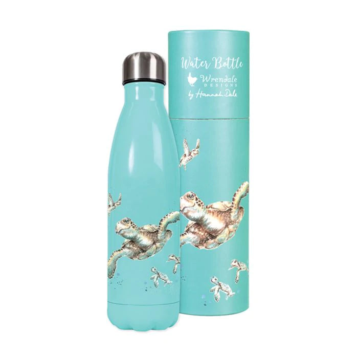 Wrendale Turtle Water Bottle - 500ml