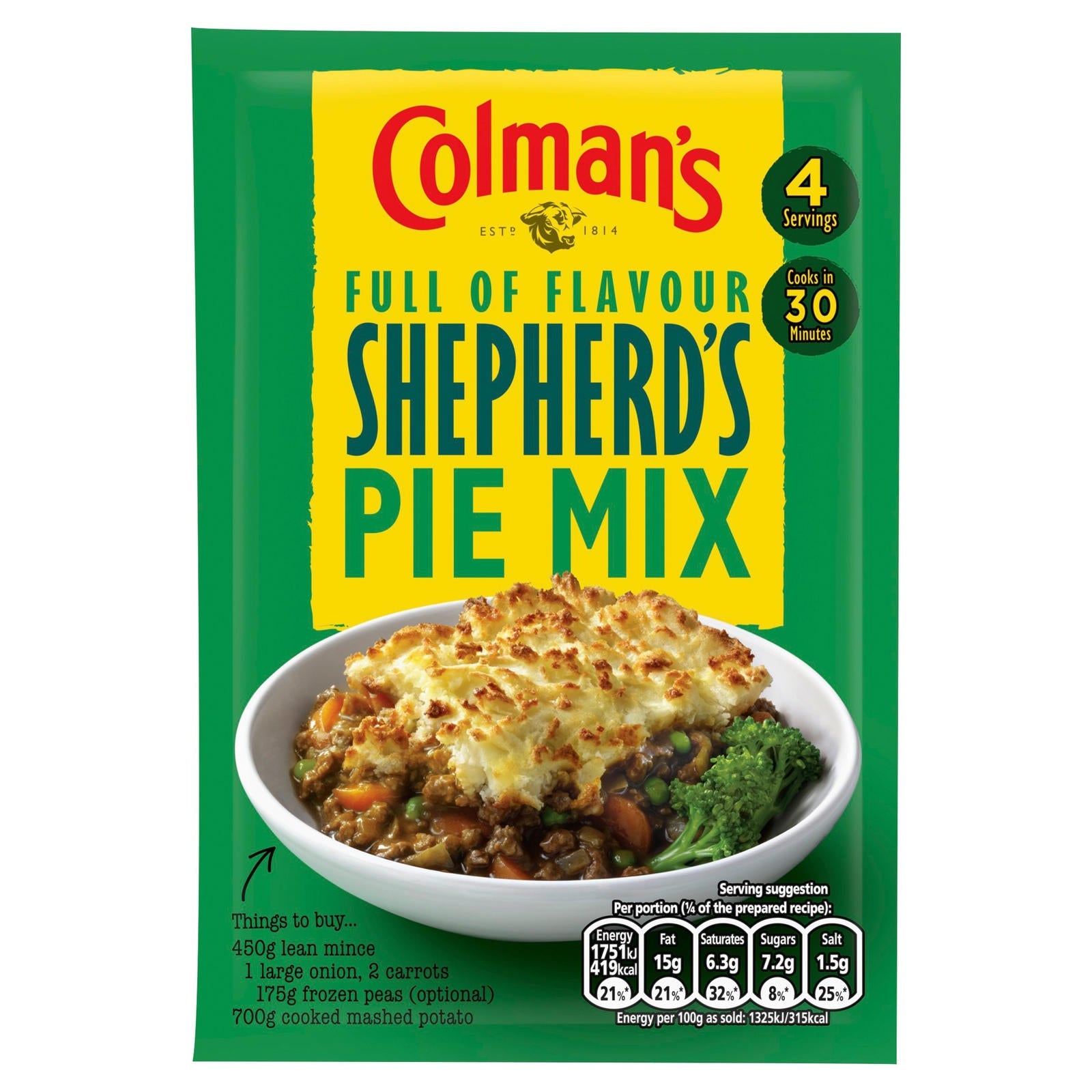 Colman’s Shepherd’s Pie Mix
