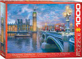 Eurographics Puzzle - Christmas Eve in London