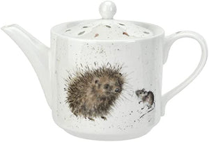 Wrendale 1pt Teapot Hedgehog & Mice