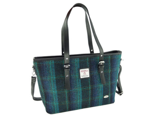 Glen Appin Harris Tweed Spey Tote Bag