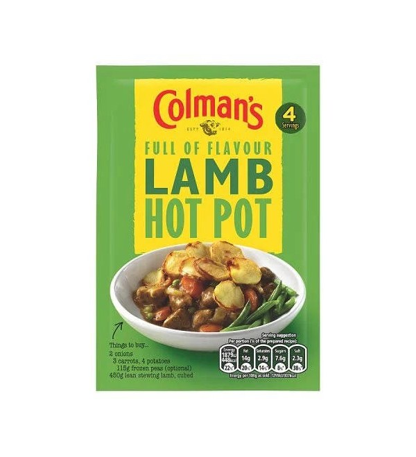 Colman’s Lamb Hotpot