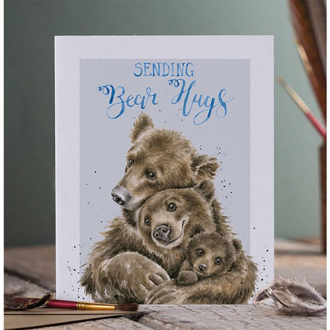 Wrendale Card - Bear Hugs
