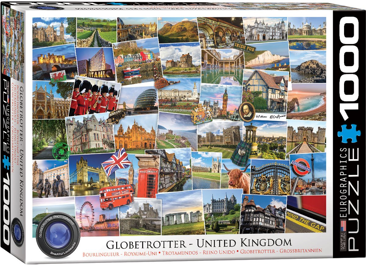 Eurographics Puzzle - United Kingdom