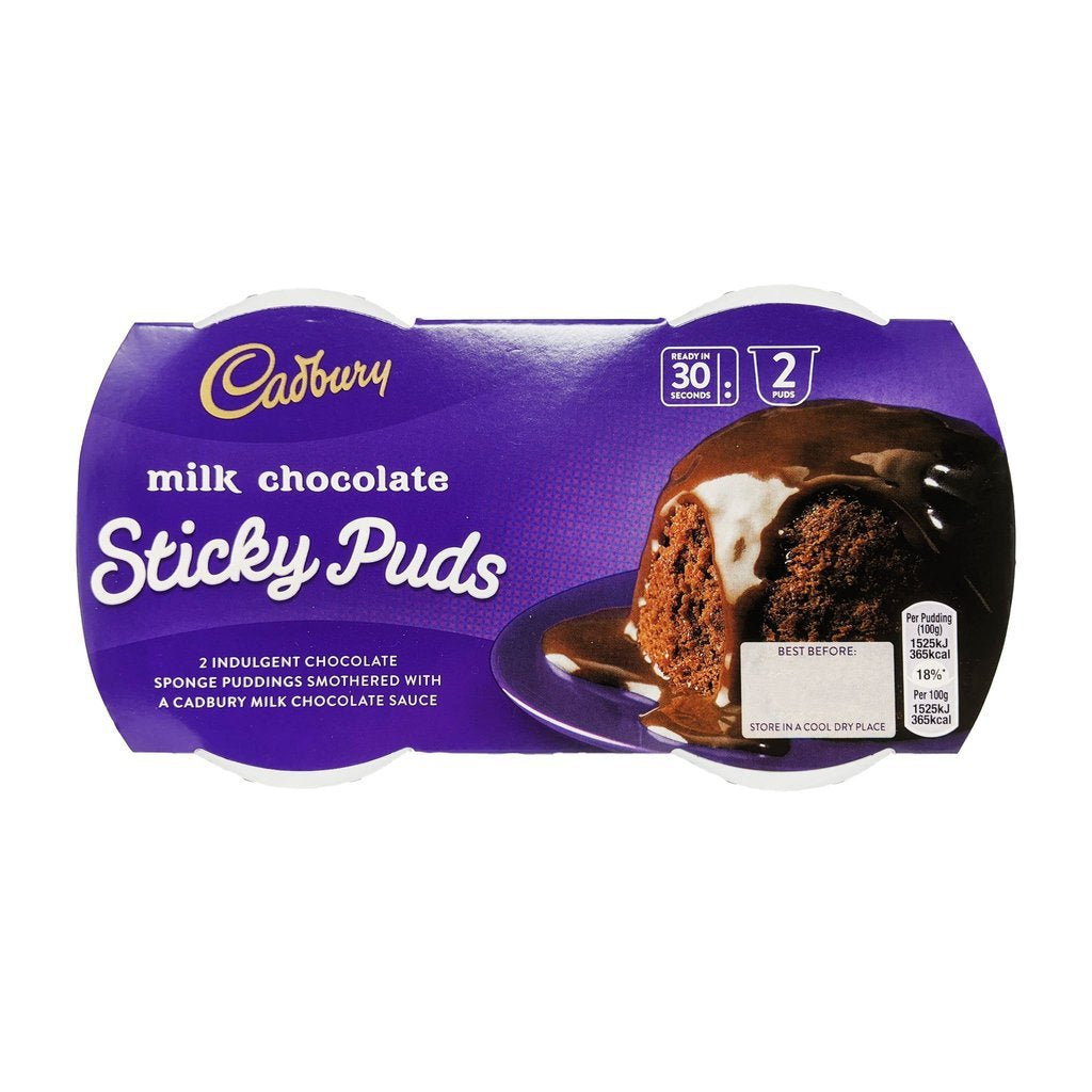 Cadbury Sticky Puds - Milk Chocolate