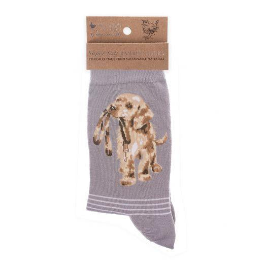 Wrendale Socks - Hopeful Dog