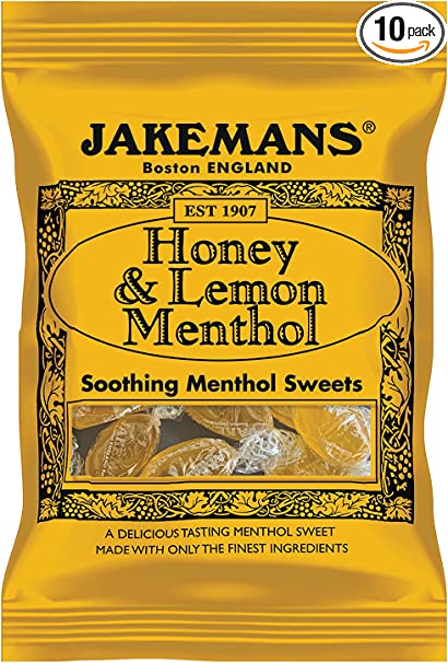 Jakemans Honey & Lemon Menthol Sweets