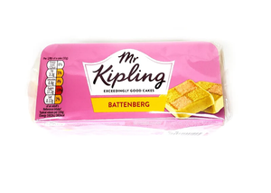 Mr. Kipling Battenberg Cake