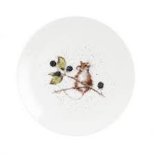 Wrendale 8” Plate - Mouse