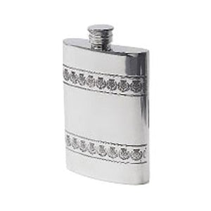 Thistle Band Hip Flask