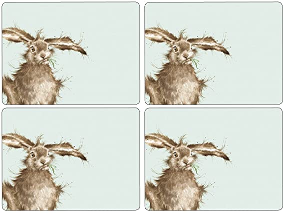 Wrendale Hare Placemats - 4pk