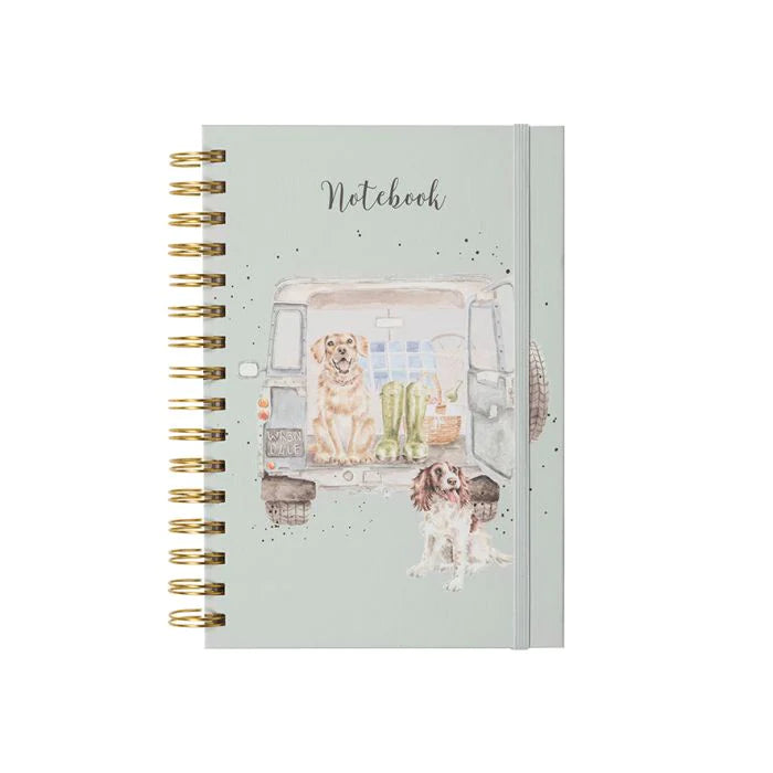 Wrendale Paws for a Picnic Spiral Notebook