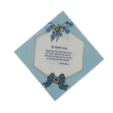 Glen Appin Bluebells And Graces Napkin - Lunch