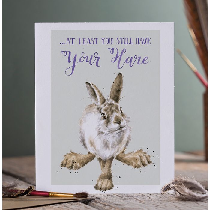 Wrendale Card - Still Have Your Hare