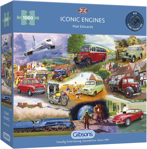 Gibsons Iconic Engines Puzzle