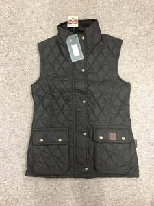 Oxford Blue Women's Newbury Waxed Quilted Gilet