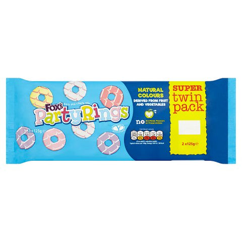 Fox’s Party Rings Twin Pack