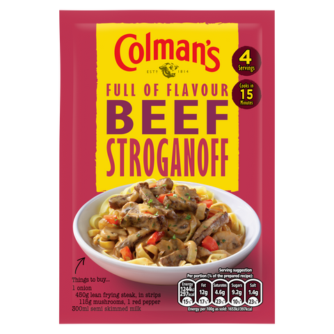 Colman's Beef Stroganoff