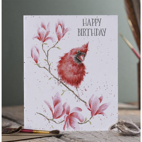 Wrendale Card - Birthday Birdy