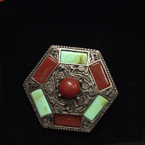 Glen Appin Two-coloured Brooch