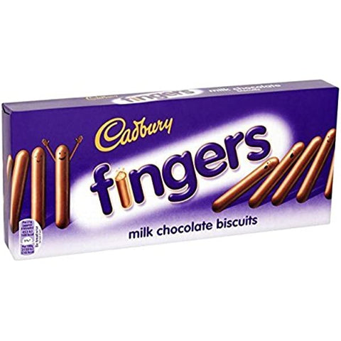 Cadbury Milk Chocolate Fingers 114g