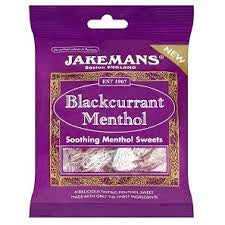Jakemans Blackcurrant Menthol Sweets 73g