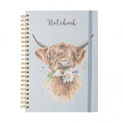 Wrendale Large Spiral Journal - Daisy Coo