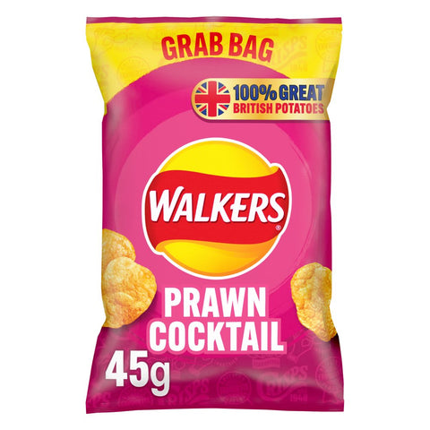 Walker's Prawn Cocktail Crisps - 45g