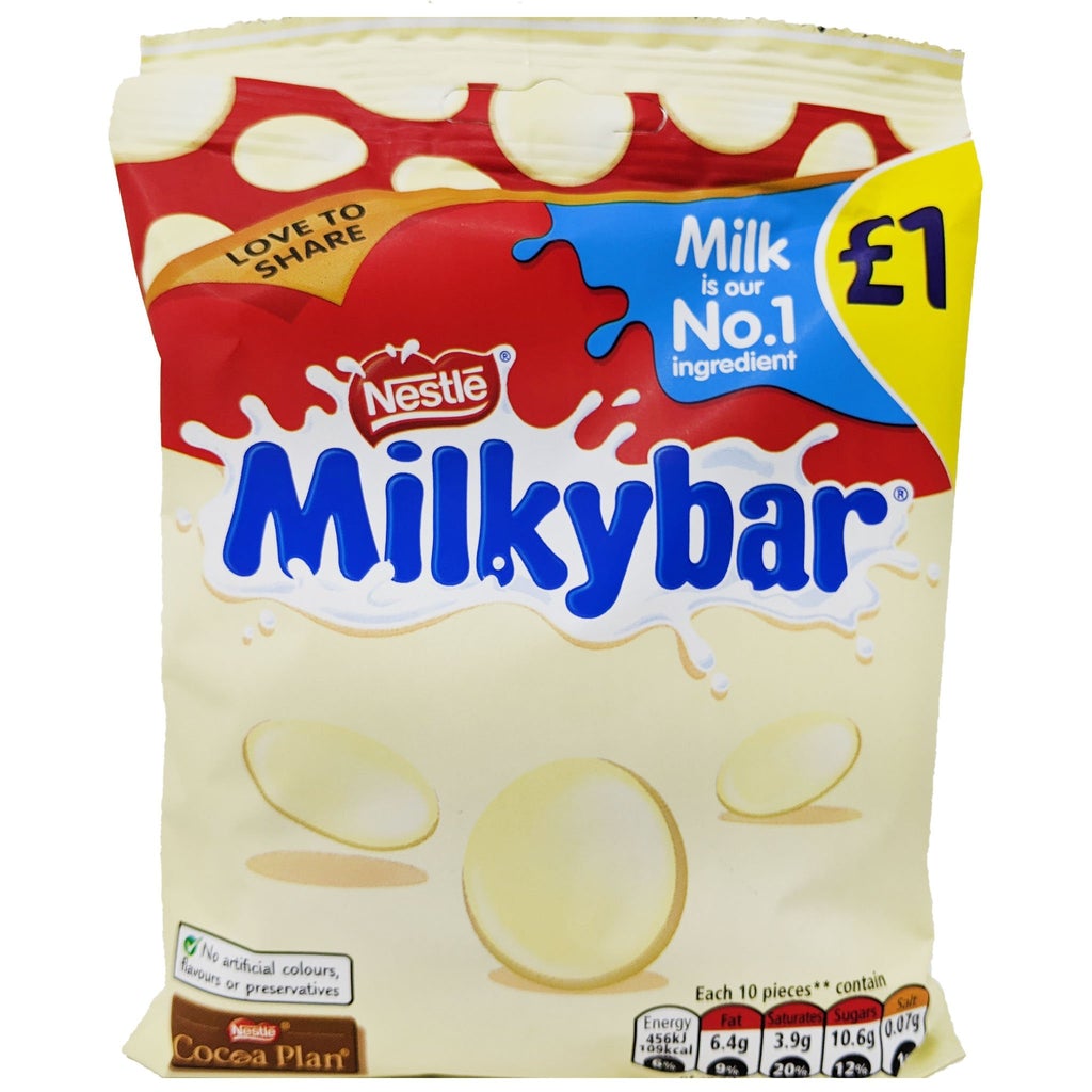 Milkybar White Buttons - 85g